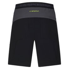La Sportiva hiking shorts Guard Short (elastic waistband with drawstring) short black/lime men